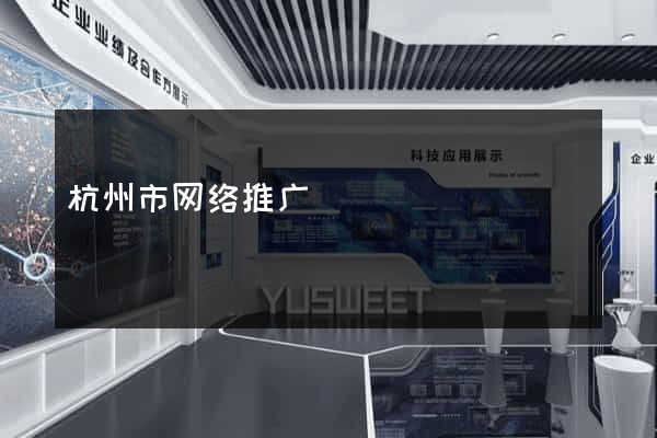 杭州市网络推广