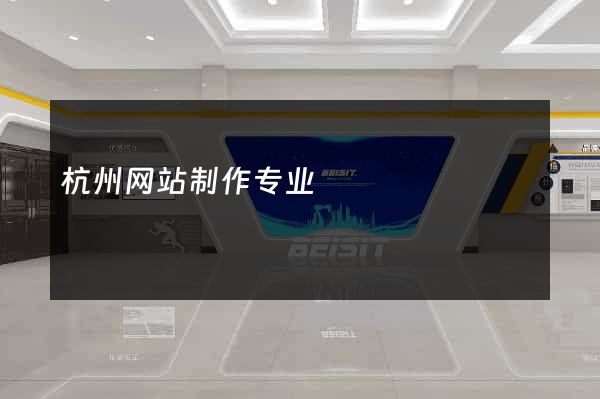 杭州网站制作专业