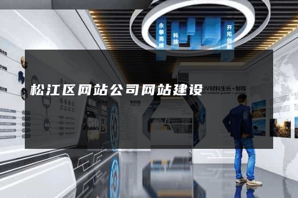 松江区网站公司网站建设