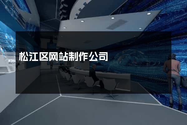 松江区网站制作公司