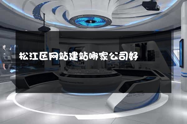 松江区网站建站哪家公司好