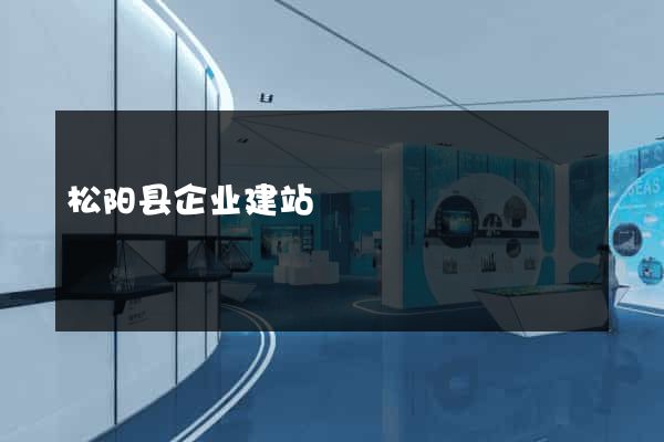 松阳县企业建站