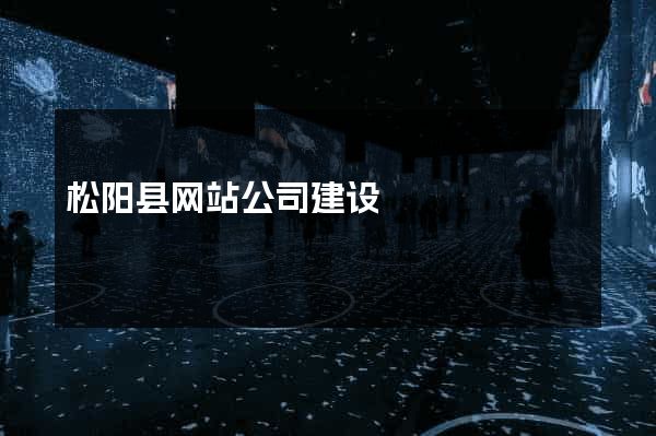 松阳县网站公司建设