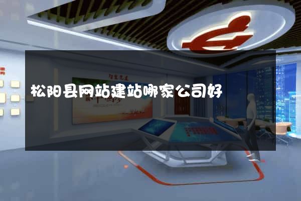 松阳县网站建站哪家公司好