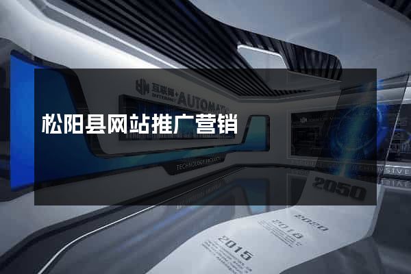 松阳县网站推广营销