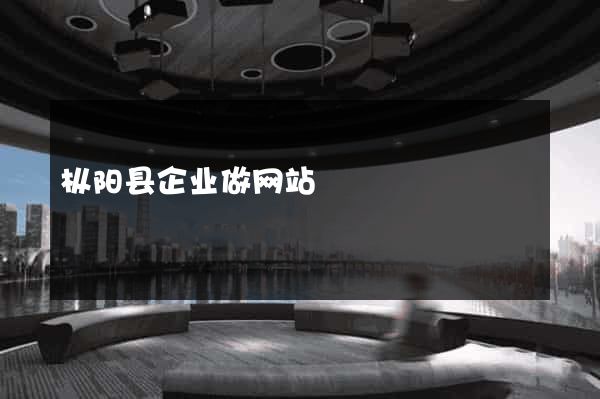 枞阳县企业做网站