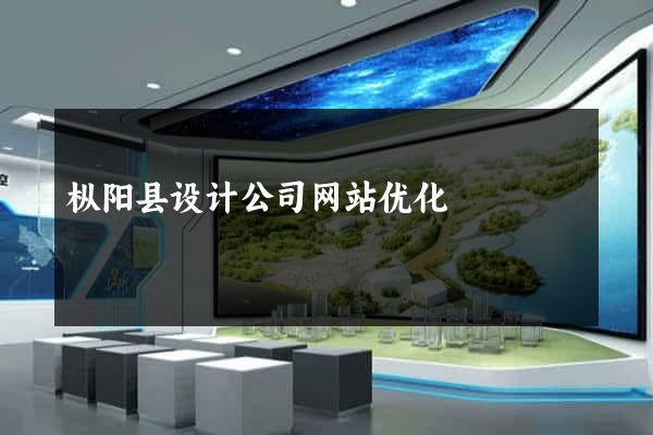 枞阳县设计公司网站优化
