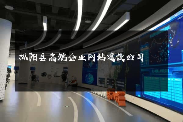 枞阳县高端企业网站建设公司