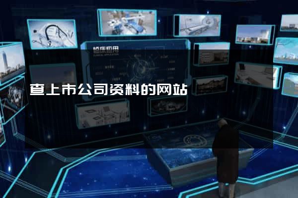 查上市公司资料的网站