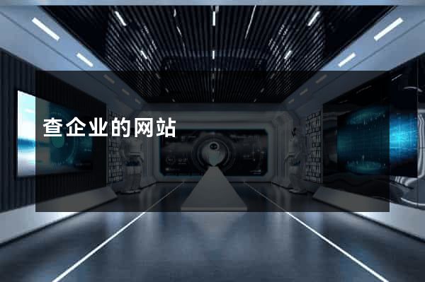 查企业的网站