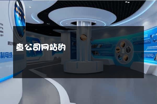 查公司网站的