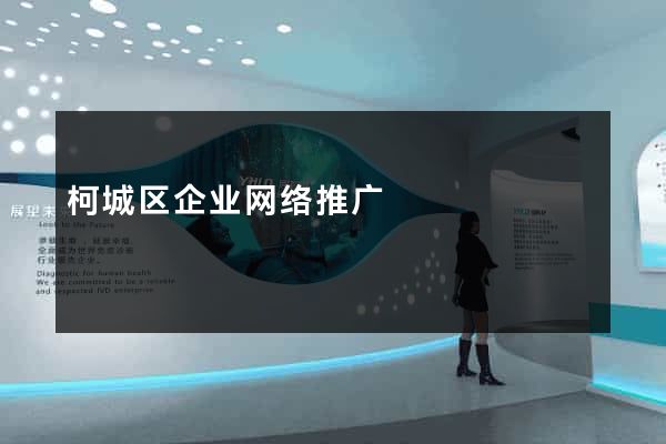 柯城区企业网络推广