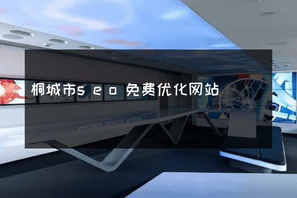 桐城市seo免费优化网站