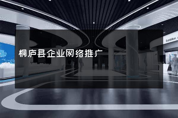桐庐县企业网络推广