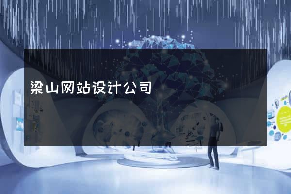 梁山网站设计公司