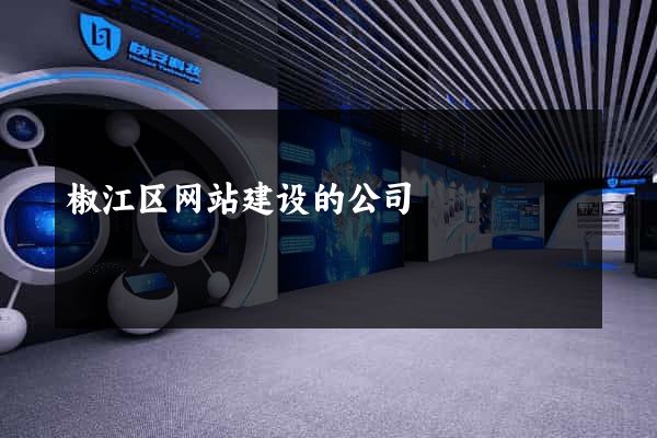 椒江区网站建设的公司