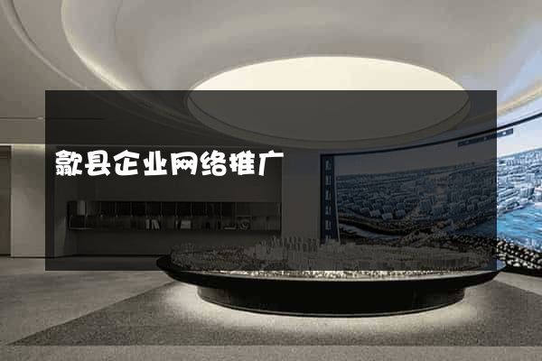 歙县企业网络推广