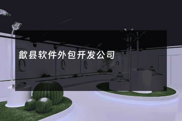 歙县软件外包开发公司