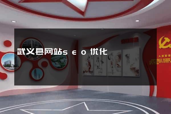 武义县网站seo优化
