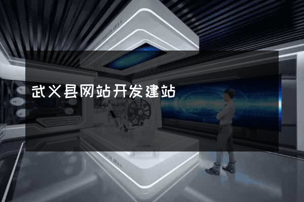 武义县网站开发建站