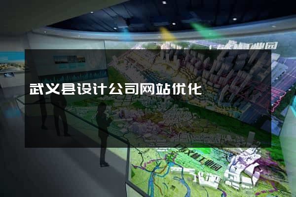 武义县设计公司网站优化