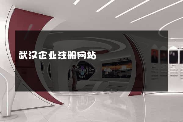 武汉企业注册网站
