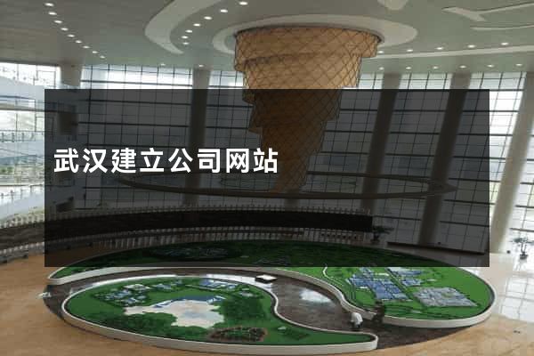 武汉建立公司网站