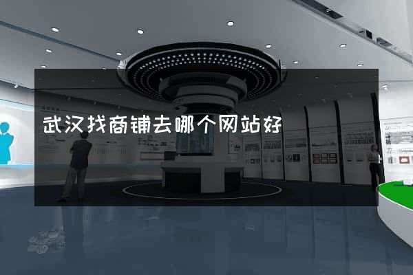 武汉找商铺去哪个网站好