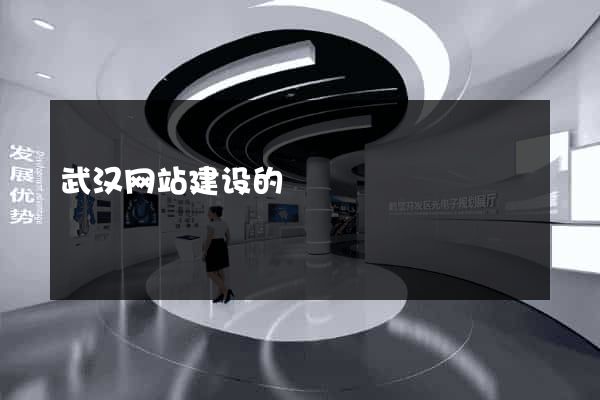 武汉网站建设的