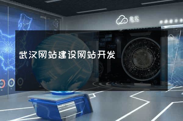 武汉网站建设网站开发