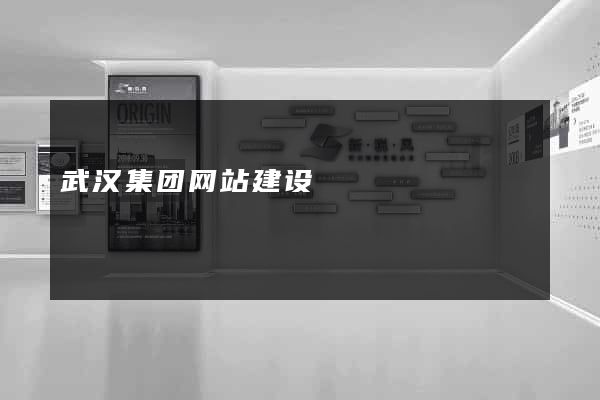 武汉集团网站建设