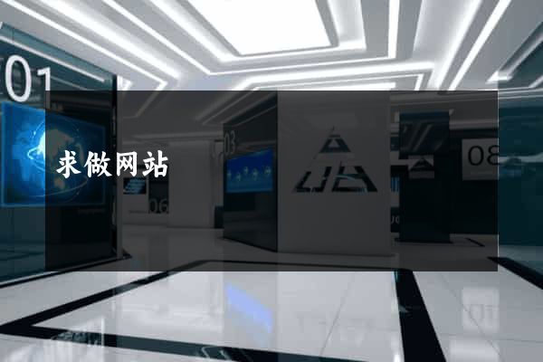 求做网站