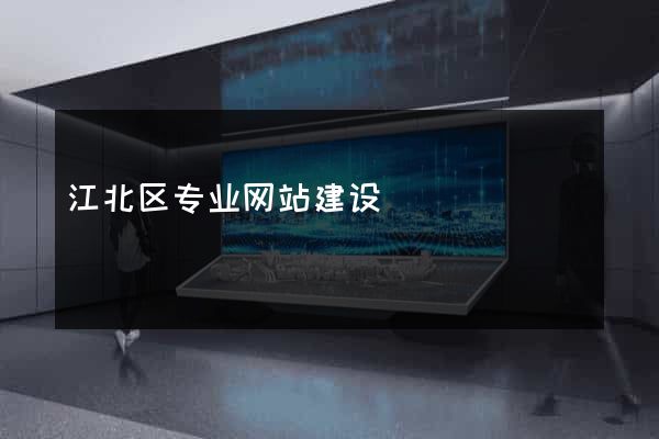 江北区专业网站建设