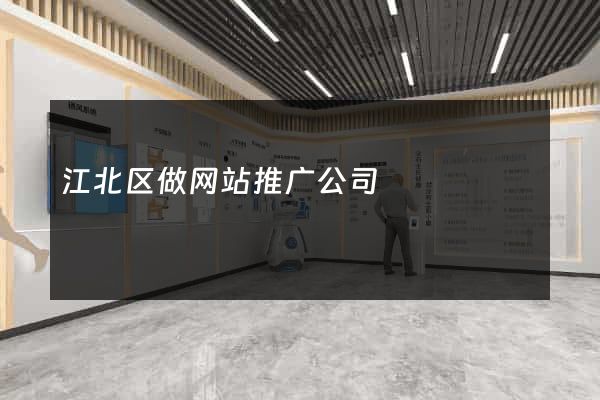 江北区做网站推广公司