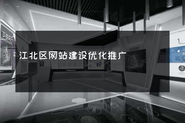 江北区网站建设优化推广