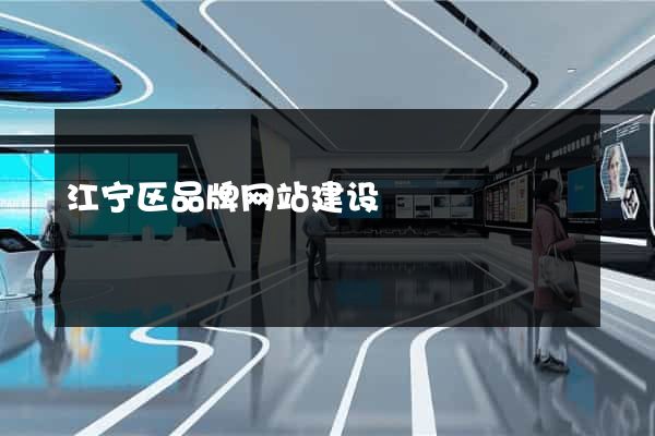 江宁区品牌网站建设