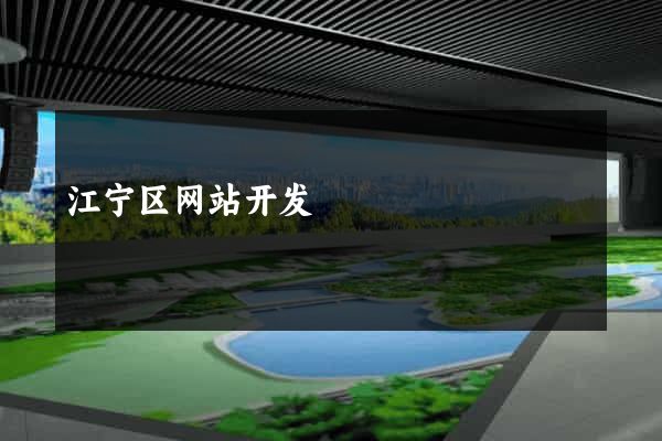 江宁区网站开发
