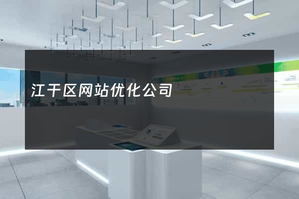 江干区网站优化公司