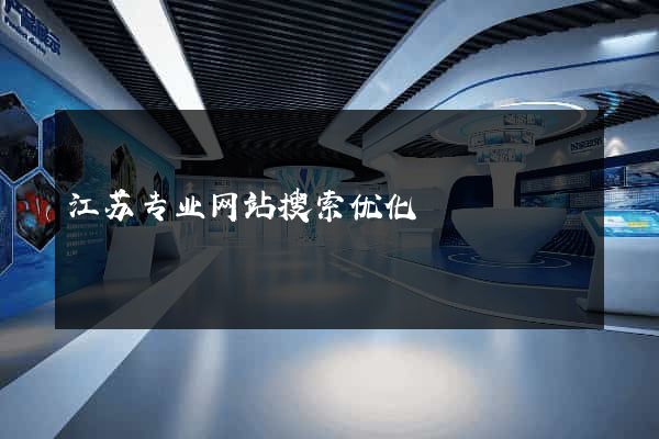 江苏专业网站搜索优化