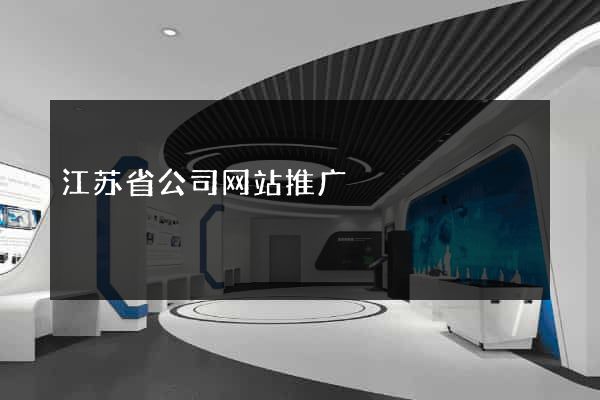 江苏省公司网站推广