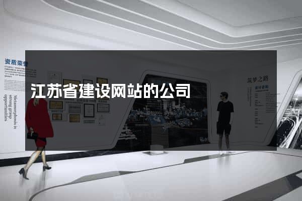 江苏省建设网站的公司