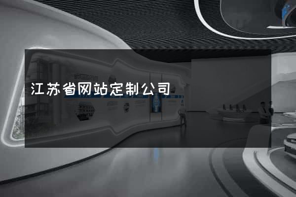 江苏省网站定制公司