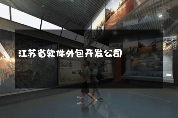 江苏省软件外包开发公司
