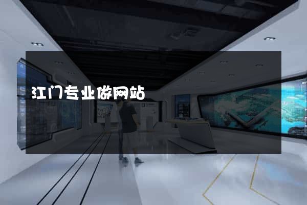 江门专业做网站