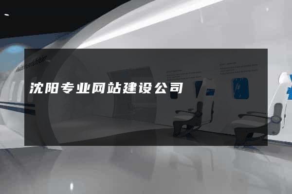 沈阳专业网站建设公司