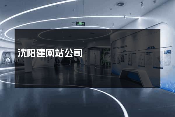 沈阳建网站公司