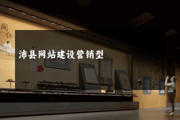 沛县网站建设营销型