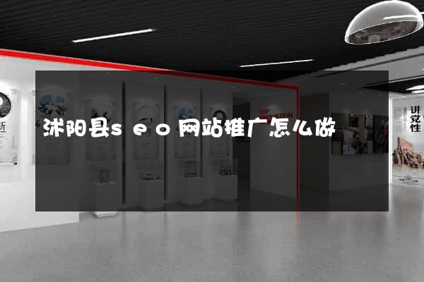 沭阳县seo网站推广怎么做