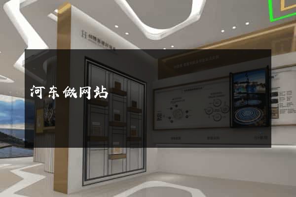 河东做网站