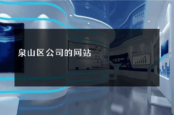 泉山区公司的网站